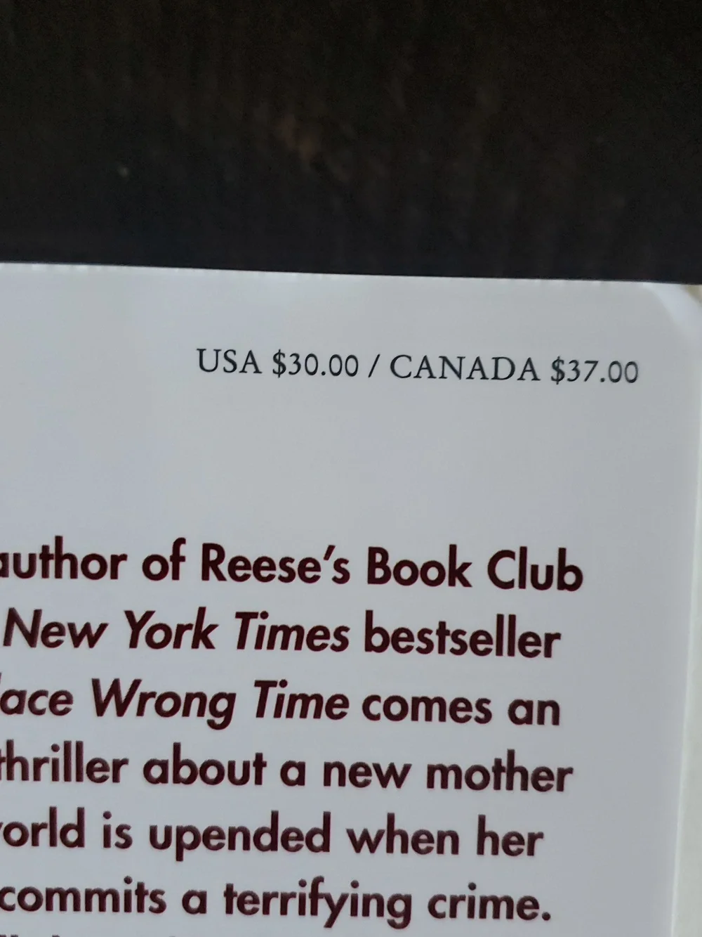 Famous Last Words by Gillian McAllister- Adult Fiction Book